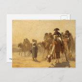 Napoleon in Ägypten Postkarte (Vorne/Hinten)