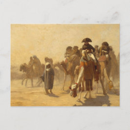 Napoleon in Ägypten Postkarte