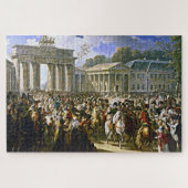 Napoleon in Berlin bei Brandenburger Tor 20x30 Puzzle (Horizontal)