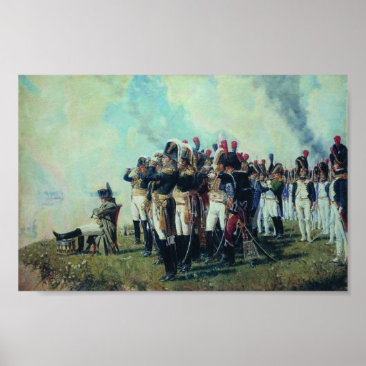 Napoleon in Borodino Poster (Vorne)