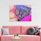 Napoleon in einer Decke Leinwanddruck (Insitu (Wohnzimmer))