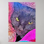 Napoleon in einer Decke Poster (Vorne)