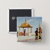 Napoleon in Kairo, 1798 Button (Vorne & Hinten)
