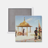 Napoleon in Kairo, 1798 Magnet (Vorderseite/Rückseite)