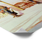 Napoleon in Kairo, 1798 Poster (Ecke)