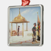 Napoleon in Kairo, 1798 Silbernes Ornament (Links)