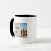 Napoleon in Kairo, 1798 Tasse (Vorderseite Links)