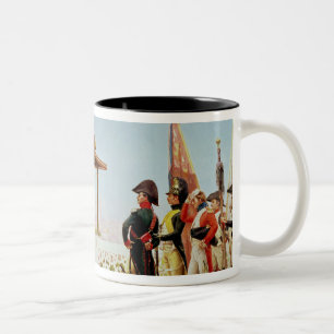 Napoleon in Kairo, 1798 Zweifarbige Tasse