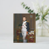 Napoleon in seiner Studie Postkarte (Stehend Vorderseite)