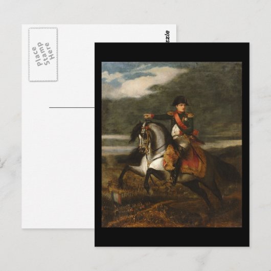 Napoleon in Wagram Postkarte (Vorne/Hinten)