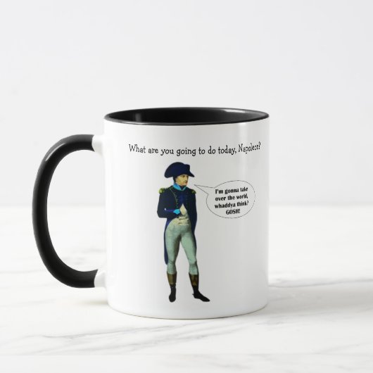 Napoleon ist Dynamit! Tasse (Links)