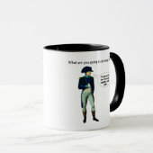 Napoleon ist Dynamit! Tasse (VorderseiteRechts)