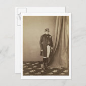 Napoleon-Joseph-Charles-Paul (1822-1991) Prinz Nap Postkarte (Vorne/Hinten)