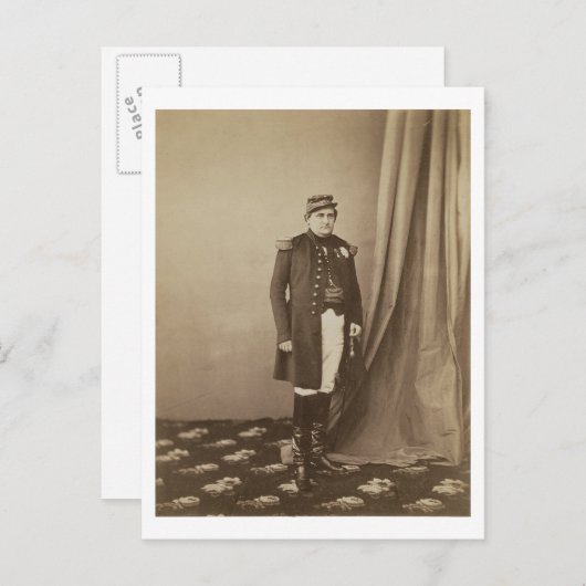 Napoleon-Joseph-Charles-Paul (1822-1991) Prinz Nap Postkarte (Vorne/Hinten)