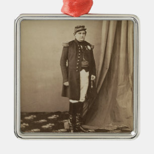 Napoleon-Joseph-Charles-Paul (1822-91) Prinz Napo Silbernes Ornament