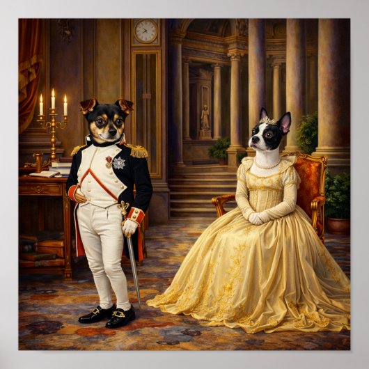 "Napoleon & Josephine" Poster (Vorne)