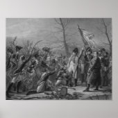 Napoleon kehrt von Elba zurück Poster (Vorne)