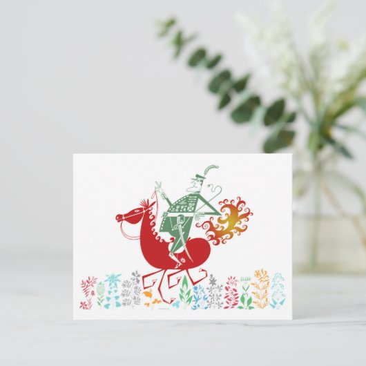 Napoleon-Komplex Postkarte (Stehend Vorderseite)