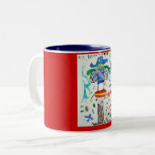 Napoleon-La-Hinterwelle-übergroße Tasse (Vorderseite Links)