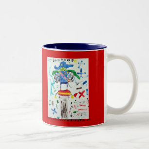 Napoleon-La-Hinterwelle-übergroße Tasse