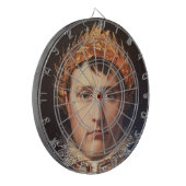 Napoleon Laurel-Wreath Crowned Hero Dartboard Dartscheibe (Vorderseite Links)