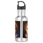 Napoleon Laurel-Wreath Crowned Hero Edelstahlflasche (Rückseite)