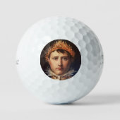 Napoleon Laurel-Wreath Crowned Hero Golfball (Vorderseite)