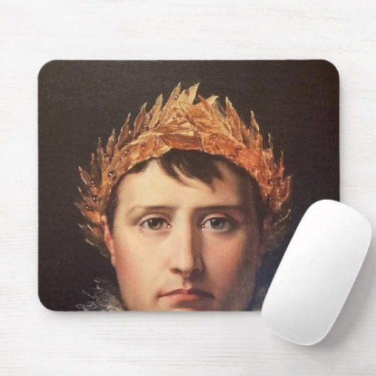 Napoleon Laurel-Wreath Crowned Hero Mousepad