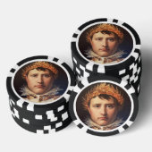 Napoleon Laurel-Wreath Crowned Hero Poker Chips (Stapel)