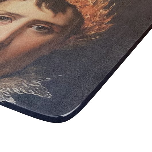 Napoleon Laurel-Wreath Crowned Hero Schneidebrett (Ecke)