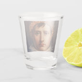 Napoleon Laurel-Wreath Crowned Hero Shot Glass Schnapsglas (Rückseite)