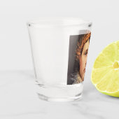 Napoleon Laurel-Wreath Crowned Hero Shot Glass Schnapsglas (Links)