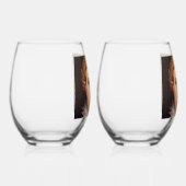 Napoleon Laurel-Wreath Crowned Hero     Weinglas Ohne Stiel (Rechts)