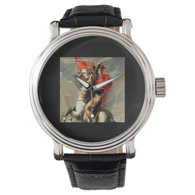 Napoleon & "Leader" Angebotsüberwachung Armbanduhr (Vorderseite)