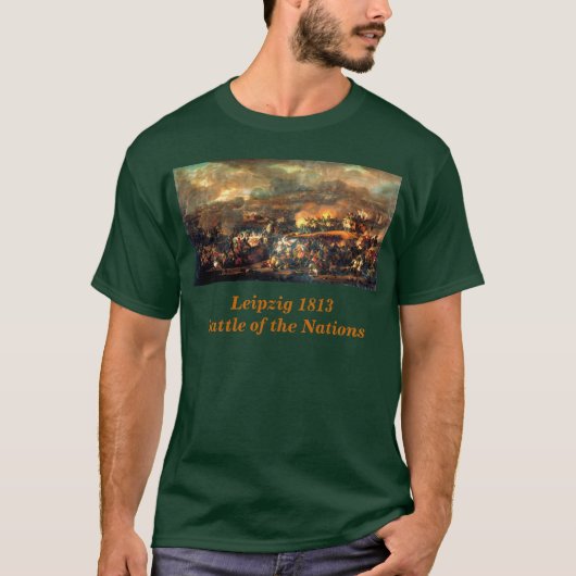 Napoleon Leipzig 1813 T-Shirt (Vorderseite)
