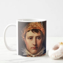 Napoleon Lorbeerkranz gekrönter Held