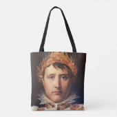 Napoleon Lorbeerkranz gekrönter Held Tasche (Rückseite)