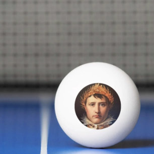 Napoleon Lorbeerkranz gekrönter Ping-Pong-Ball  Tischtennisball