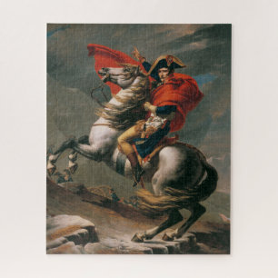 Napoleon mit Pferd, Schlacht am Sankt Bernhardpass Puzzle