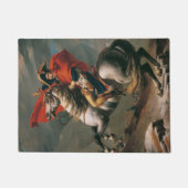 Napoleon mit Pferd, Schlacht am St. Bernard-Pass Fußmatte (Vorderseite)