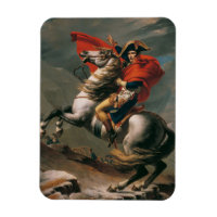 Napoleon mit Pferd, Schlacht am St. Bernard-Pass
