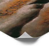 Napoleon mit Pferd, Schlacht am St. Bernard-Pass Poster (Ecke)