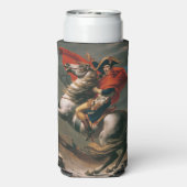 Napoleon mit Pferd, Schlacht am St. Bernard-Pass Selters Dosenkühler (Seltzer Rückseite)