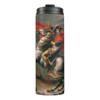 Napoleon mit Pferd, Schlacht am St. Bernard-Pass