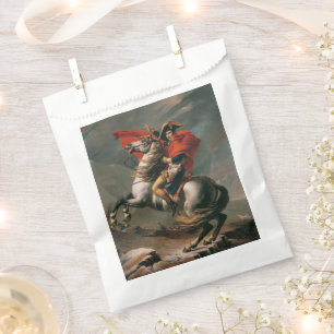 Napoleon mit Pferd, Schlacht am St. Bernhard Pass Geschenktütchen