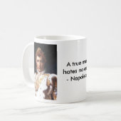Napoleon, Napoleon, A wahre manhates niemand. - Kaffeetasse (Vorderseite Links)