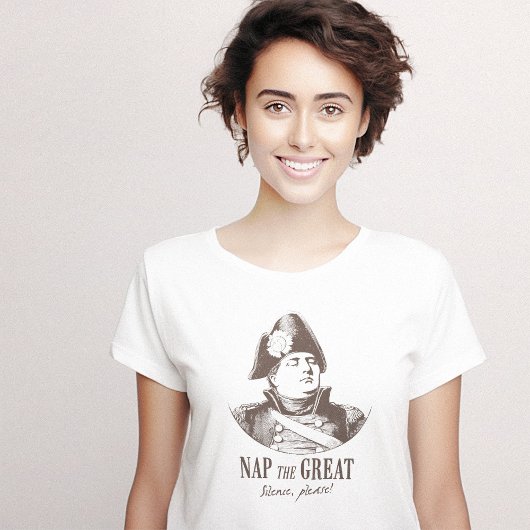 Napoleon Nickerchen der Großen Funny T-Shirt