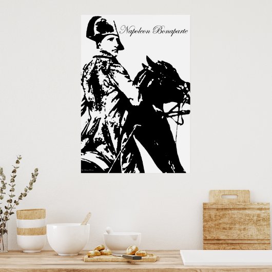 Napoleon on on Horseback Poster (Küche)