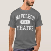 Napoleon - Piraten - hoch - Napoleon Michigan T-Shirt (Vorderseite)