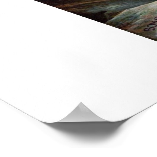 Napoleon-Plakat Poster (Ecke)